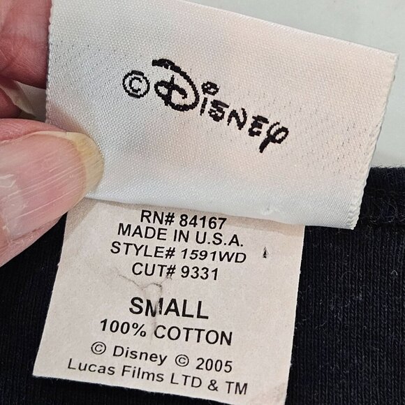 Vintage Star Wars Weekends Walt Disney World 2005 T-Shirt Small Black Silver - Picture 6 of 9